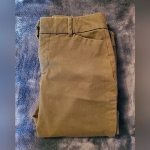 Old Navy, 6, dress pants, army green